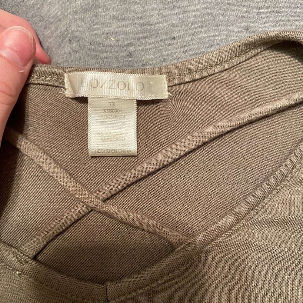 bozzolo thin long sleeve top